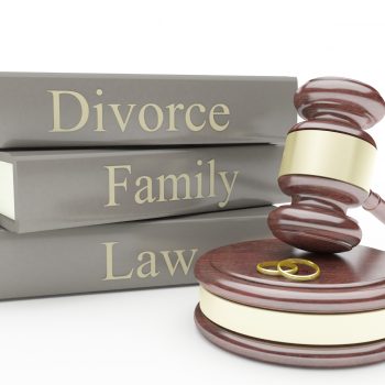 divorce-family-law-books-with-gavel