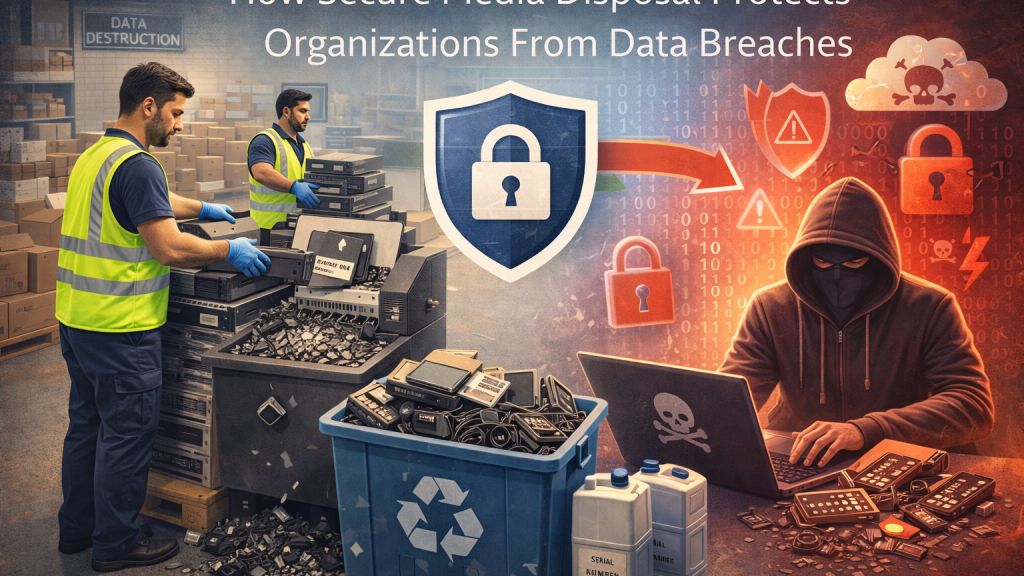 How Secure Media Disposal Protects Organizations From Data Breaches